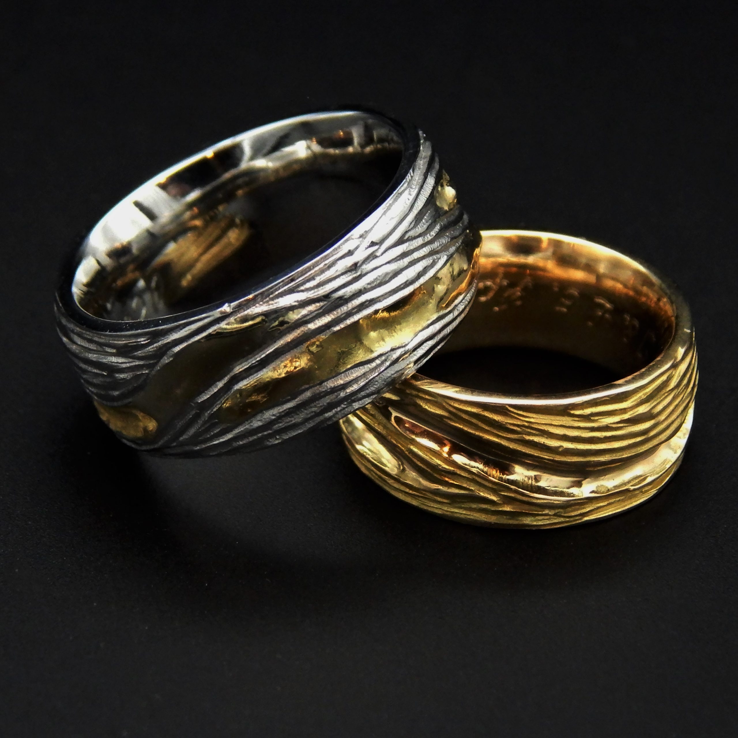 Platin – Gelbgold – Trauringe