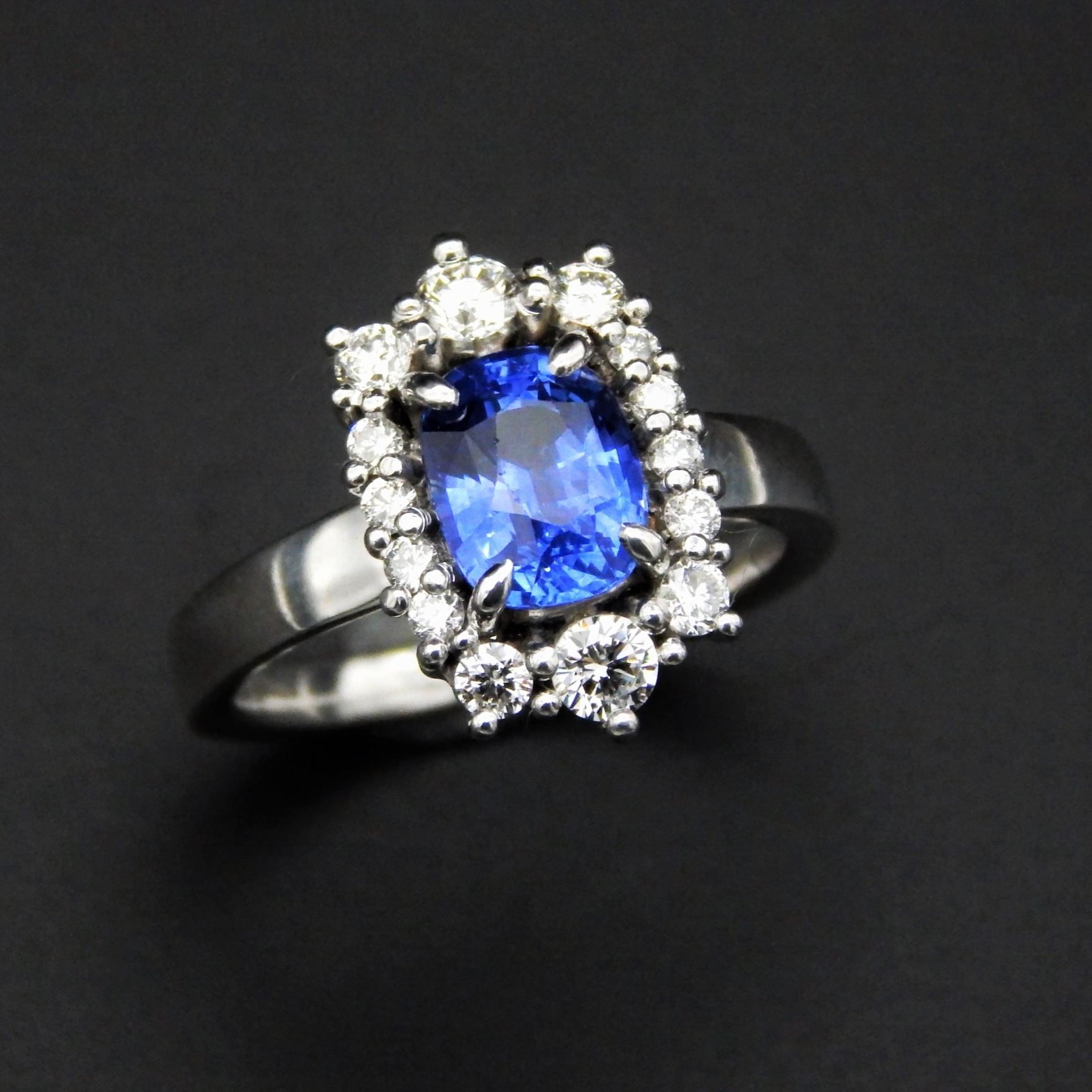 Saphir – Brillant – Ring 2